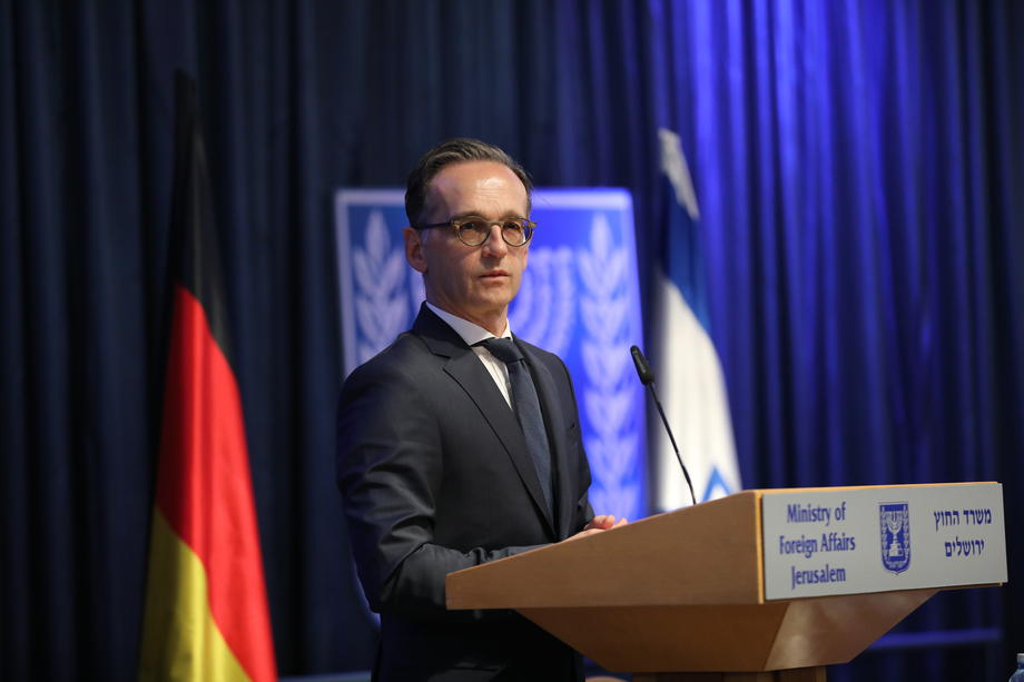 German ?Foreign Minister Haas visits Israel
