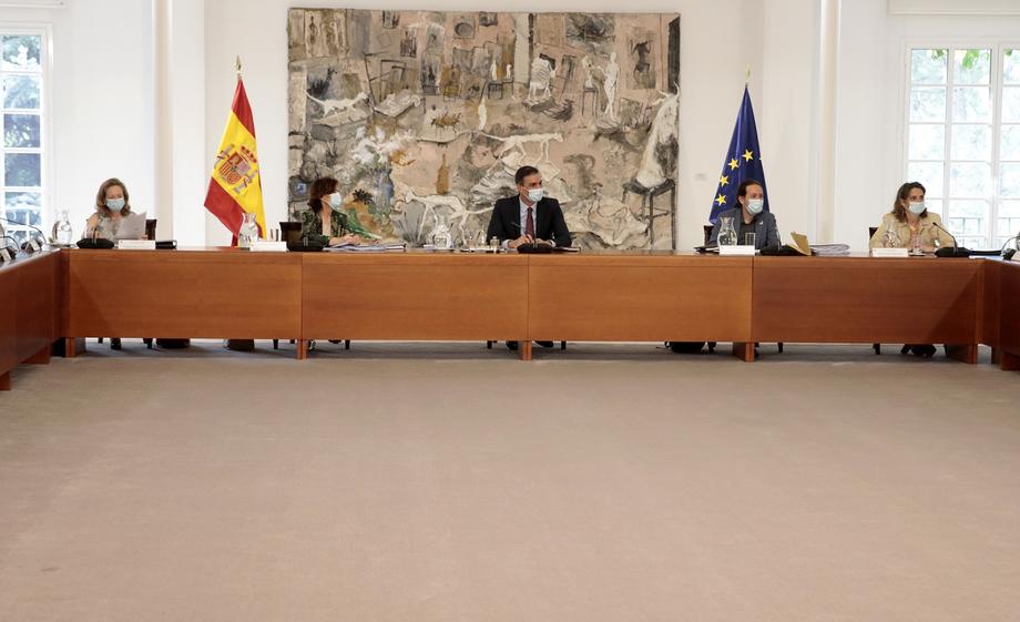 Spanish weekly cabinet meeting