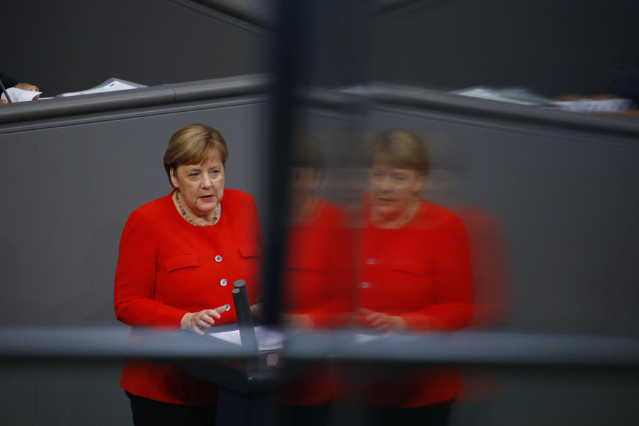 German Chancellor Merkel declaration on EU council presidency