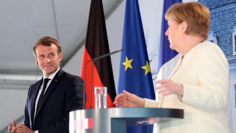 Merkel und Macron zeigen Einigkeit vor kritischem EU-Gipfel