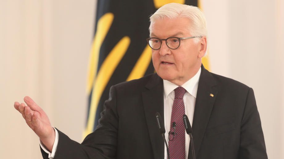 German President Steinmeier holds coronavirus democracy forum
