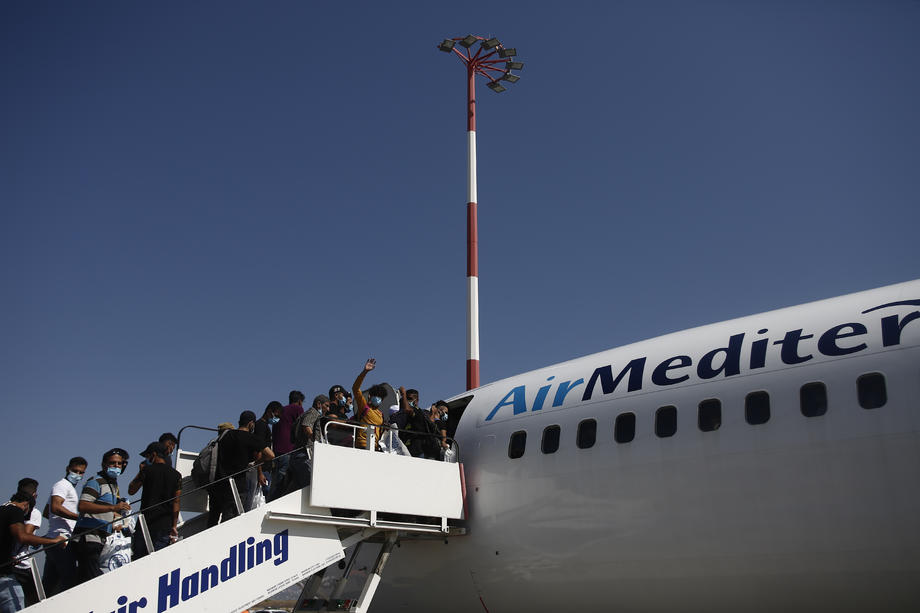 Iraqi asylum seekers repatriated from Greece