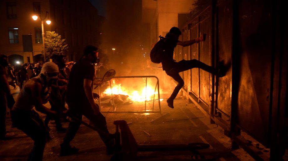 Aftermath of Beirut protests