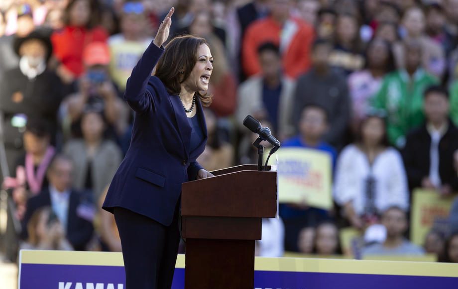 Democratic presidential candidate Joe Biden chooses Kamala Harris as running mate