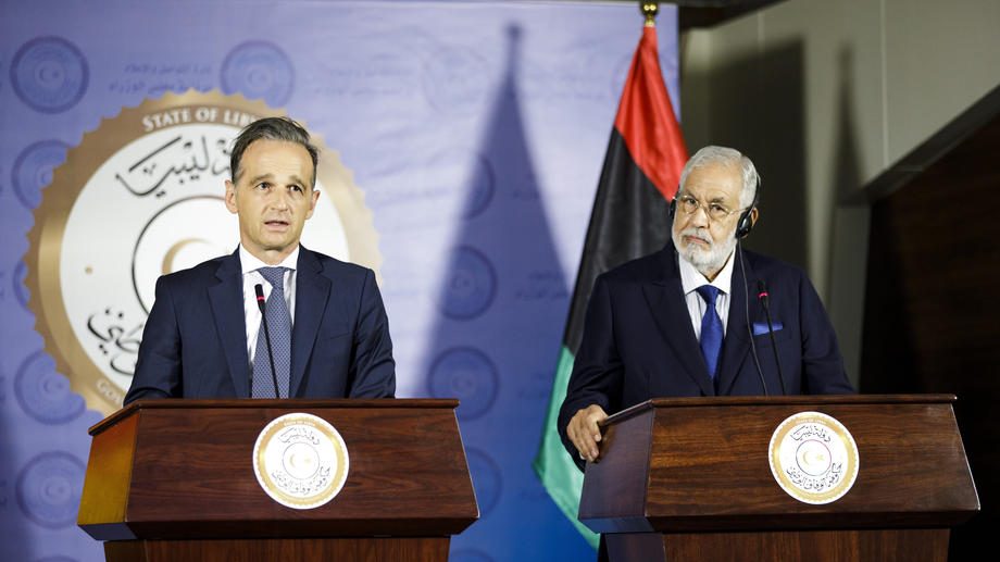 German FM Maas in Libya