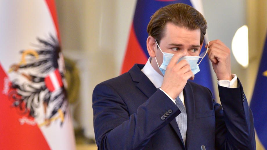 Austrian Chancellor Sebastian Kurz visits Slovenia