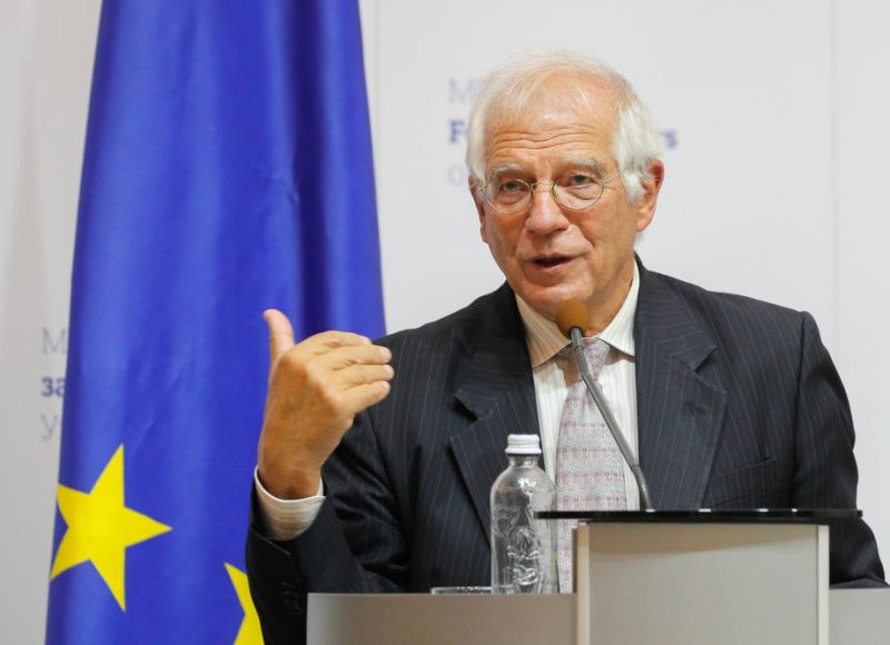 Borrell fordert Kampf gegen Korruption in der Ukraine: "EU ist keine Wohltätigkeitsorganisation"
