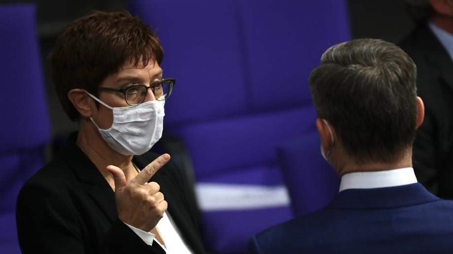 German Bundestag debates on 2021 government budget