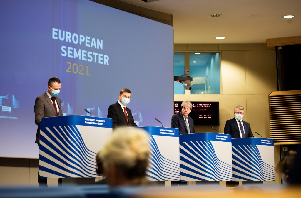 Read-out of the weekly meeting of the von der Leyen Commission by Valdis Dombrovskis, Executive Vice-President of the European Commission, Nicolas Schmit and Paolo Gentiloni, European Commissioners, on the autumn package of the European Semester