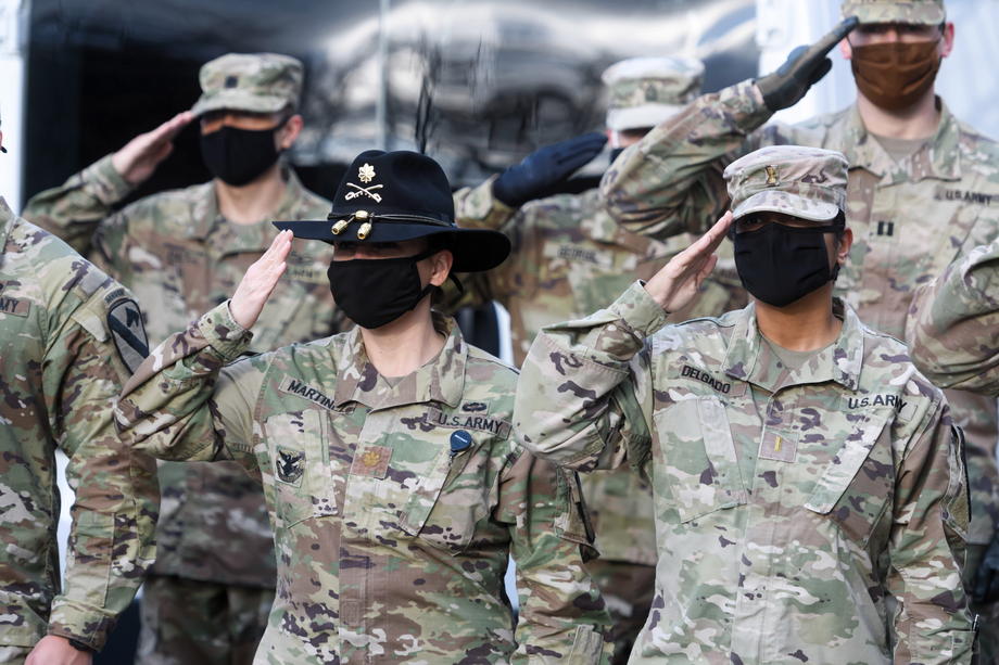 Inauguration of the forward command of the 5th US Army Corps in Poznan