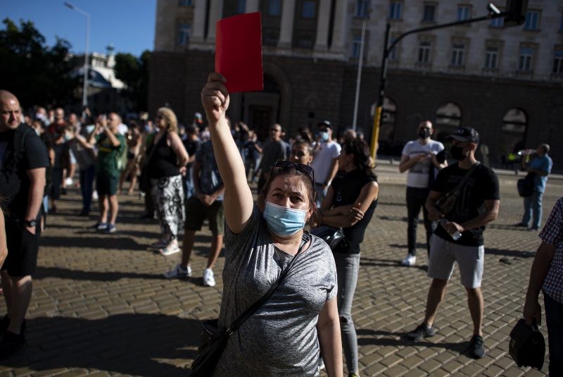 Anti-Borissow-Proteste in Sofia wegen COVID-19 gestoppt