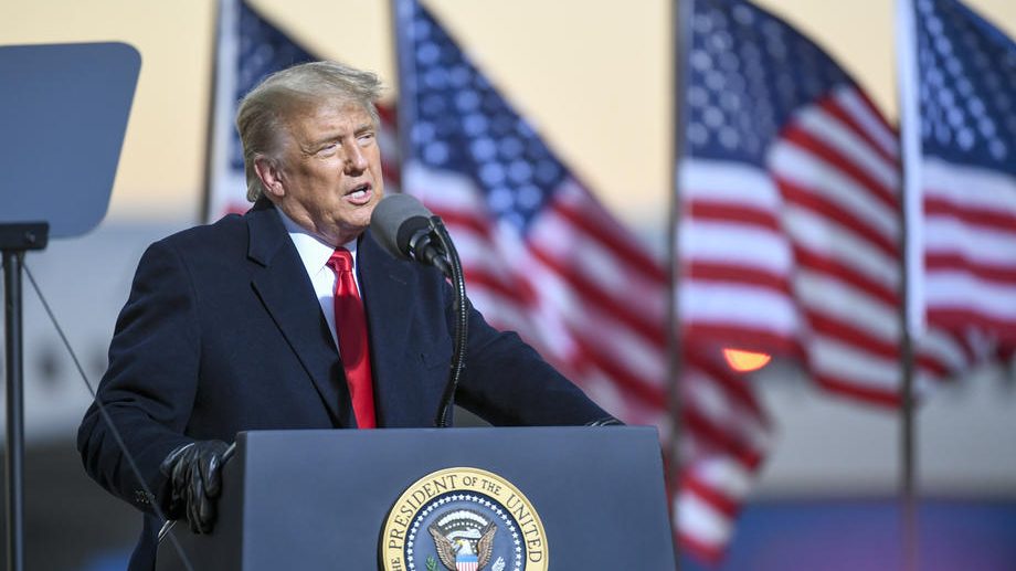 US President Donald J. Trump campaigns in Rochester, Minnesota