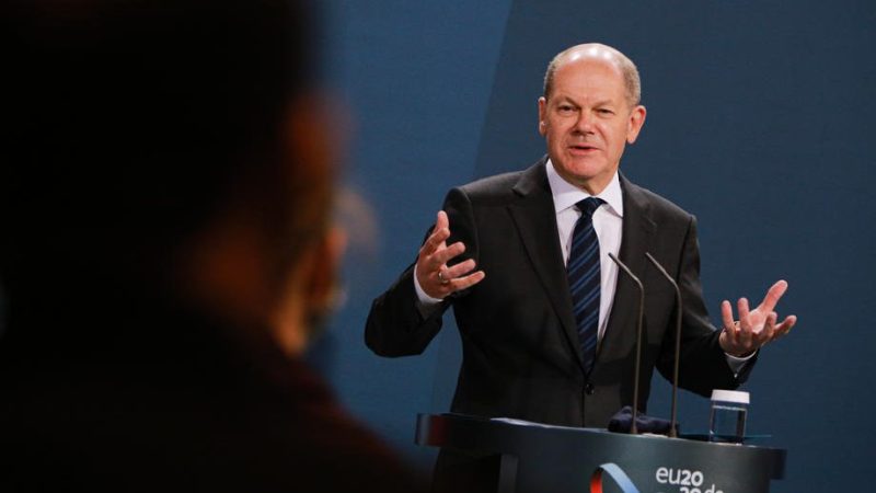 Scholz plant 2021 neue Schulden von etwa 160 Milliarden Euro