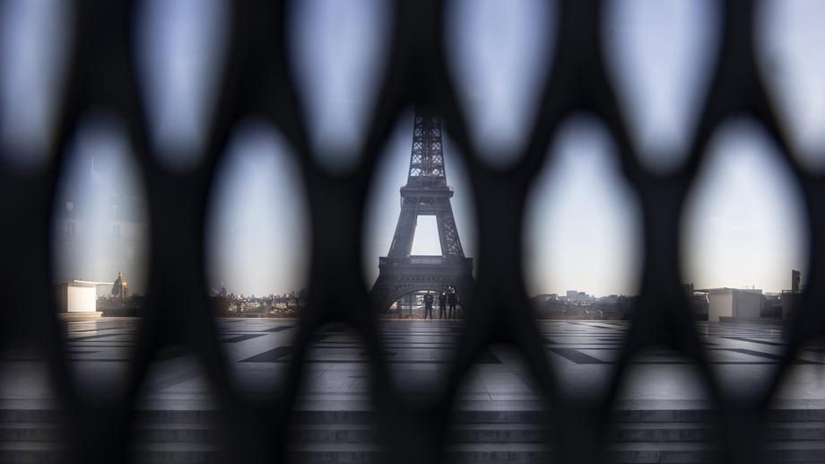 Protest against the newly voted global security law in Paris