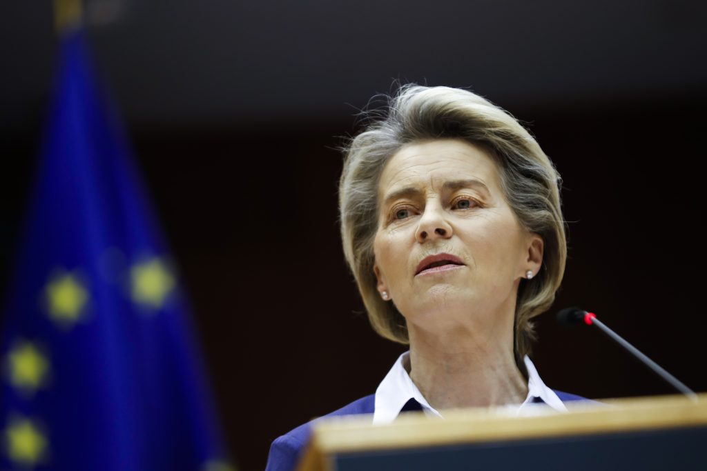 EU Parliament Plenary session in Brussels
