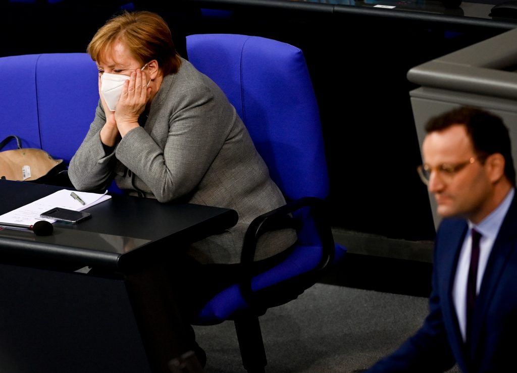German parliament session