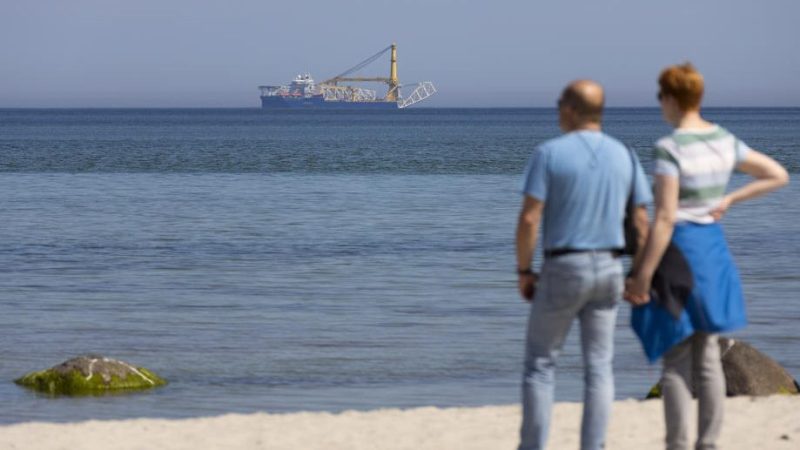 Russisches Schiff nimmt in dänischen Gewässern Arbeit für Nord Stream 2 auf