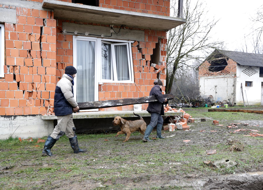 Croatian earthquake aftermath