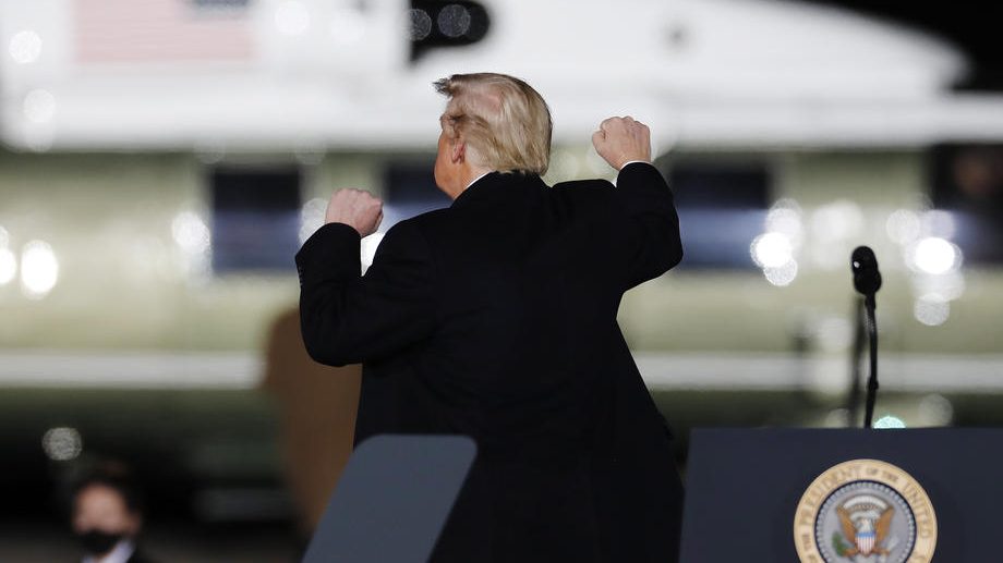 President Donald J. Trump campaigns for Senators Kelly Loeffler and David Perdue in Dalton, Georgia