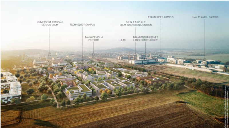 EFRE in Potsdam-Golm: Spielplatz der Innovation