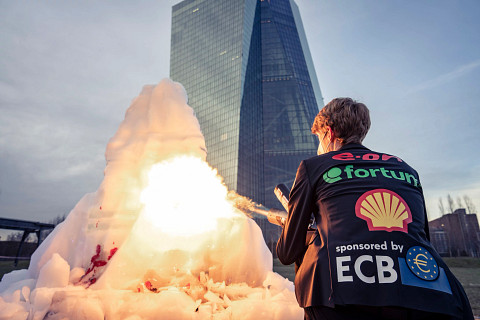Klimaschützer fordern mehr Engagement der EZB gegen den Klimawandel