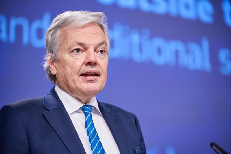 Justizkommissar Reynders: Per Dialog zu mehr Rechtsstaatlichkeit