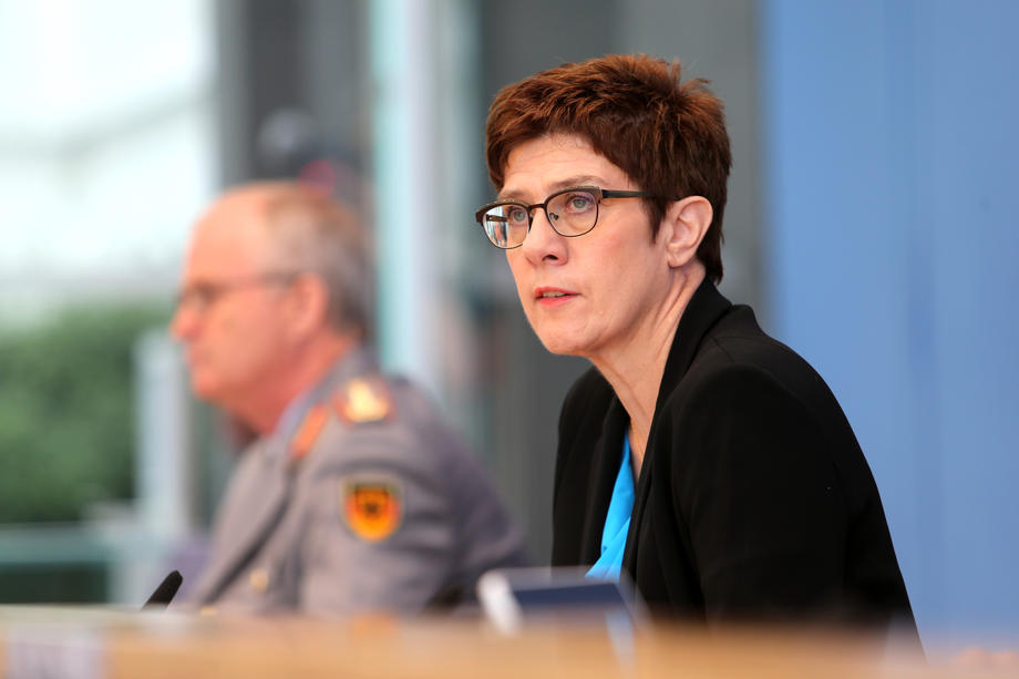 Press conference on the reform of Germany’s Special Forces Command KSK