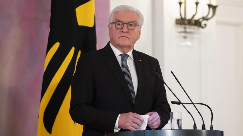 German president Steinmeier appeals for use of the home office.