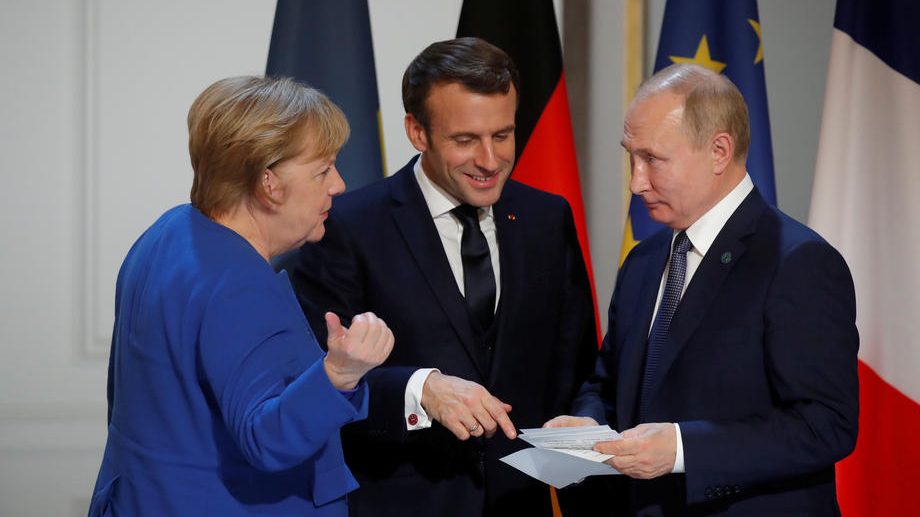 Normandy Four summit in Paris