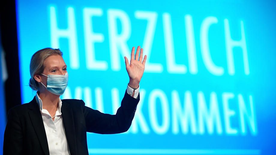 German right-wing party AfD convention with 600 delegates attending