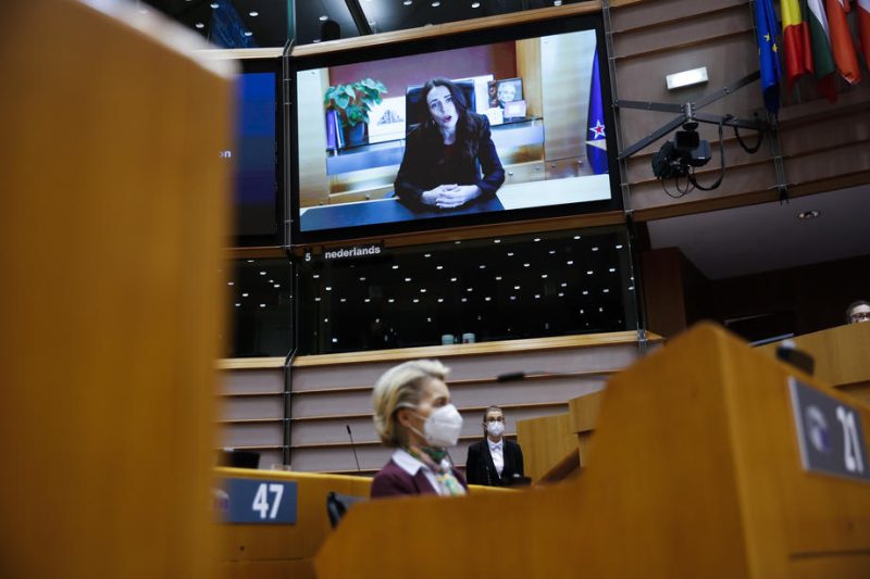 Von der Leyen, Harris und Ardern warnen vor Folgen der Pandemie für Frauenrechte