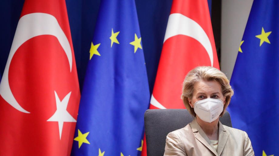 EU chiefs hold video call with Turkey’s President Erdogan