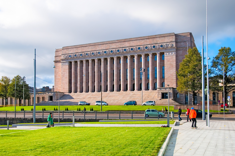 Helsinki,,Finland,-,October,13,,2011:,Parliament,House.,It,Is