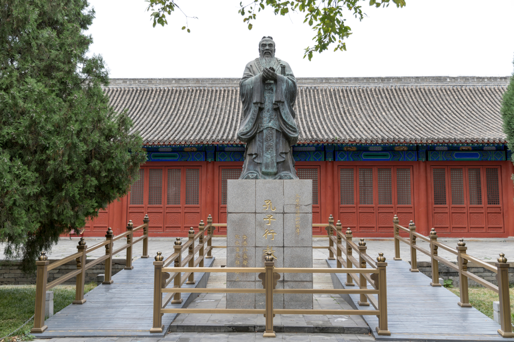On,October,25,,2018,,Confucius,Temple,,Guozijian,,Beijing,,China.,Ancient