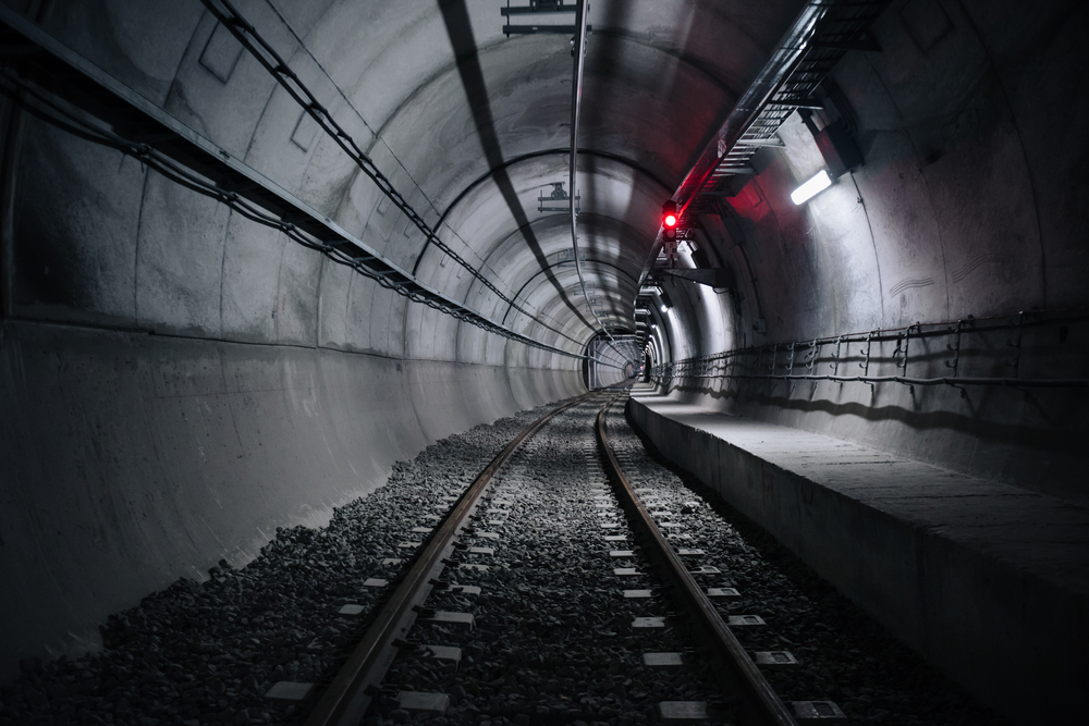 Lights,And,Shadows,In,Railway,Tunnel