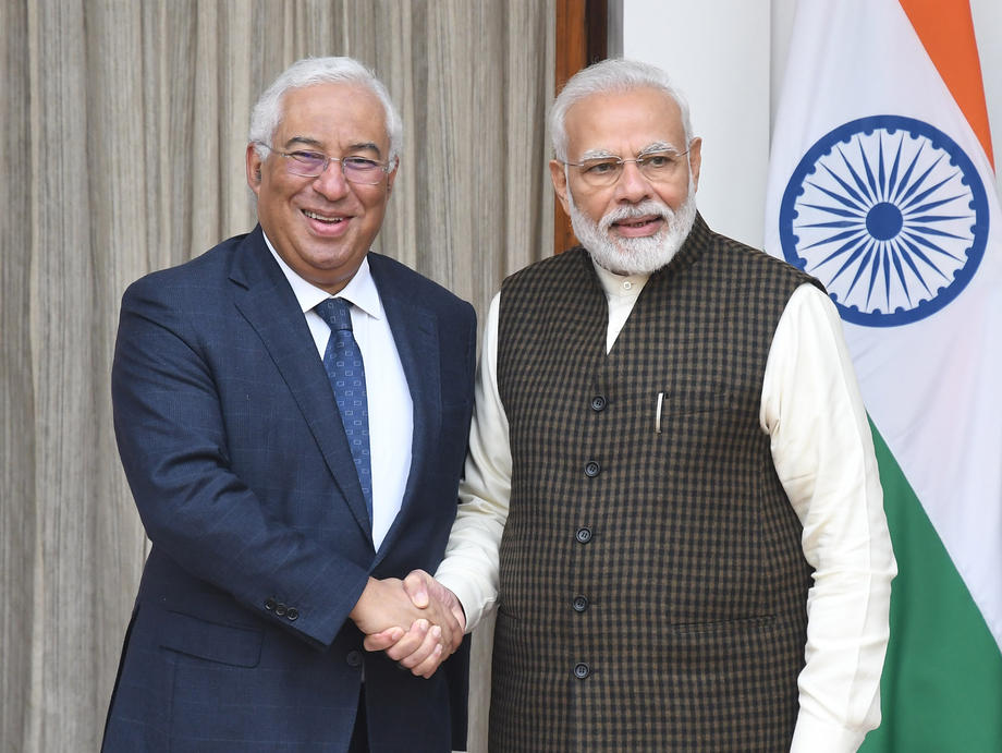 Portugal Prime Minister Antonio Costa visits India