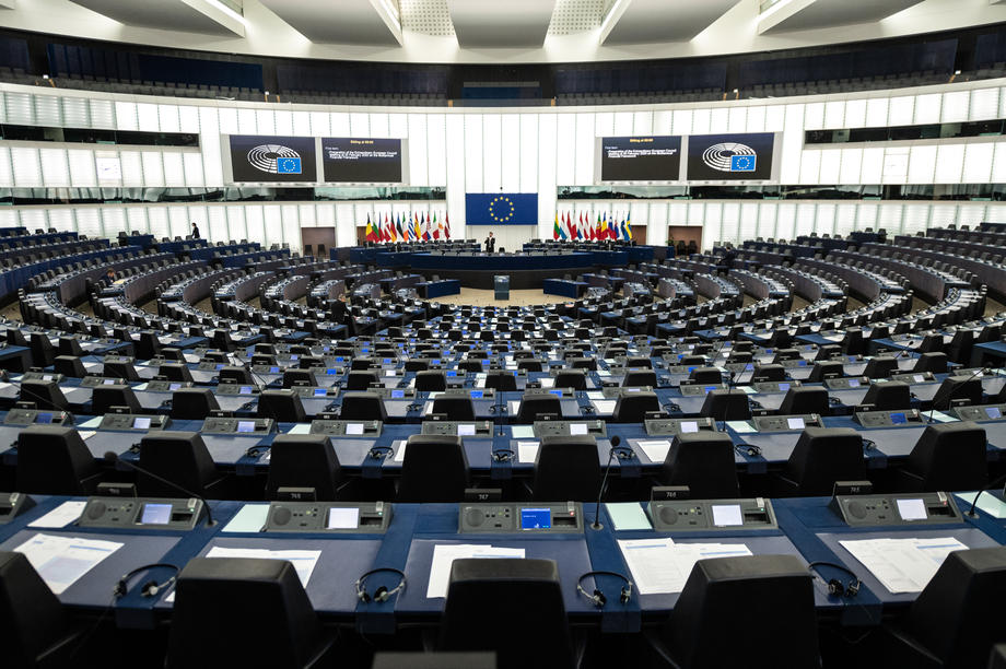 European Parliament in Strasbourg