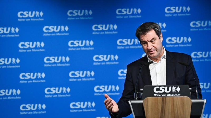 Unions-Kanzlerkandidatur: Söder hofft weiter auf CDU-Basis