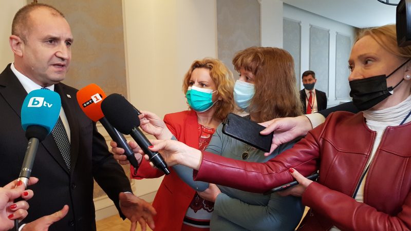 Bulgariens Präsident: Nordmazedonien soll "Roadmap" für Beitrittsgespräche vorlegen