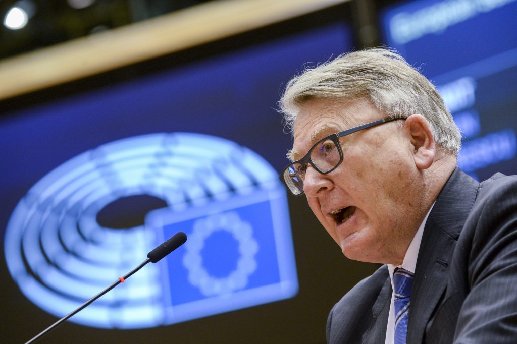 EU Parliament plenary session in Brussels