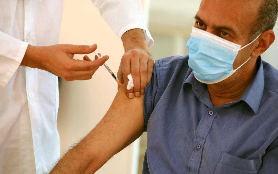 Covid-19 vaccinations in Tunis