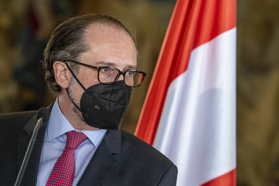 Austrian Foreign Minister Alexander Schallenberg visits Prague