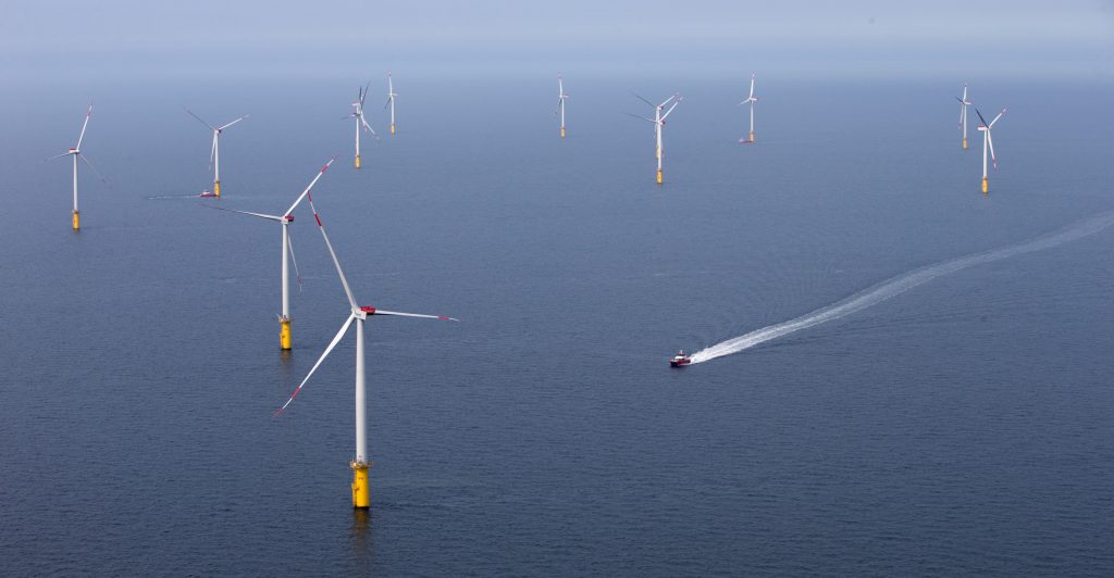 Offshore Windpark in der Nordsee
