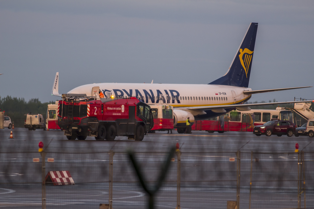 Vilnius,,Lithuania,Â,May,23,,2021.,Ryanair,Boeing,737-800,Sp-rsm