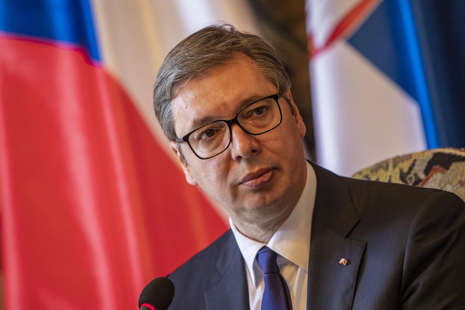 Serbian President Aleksandar Vucic visits Czech Republic