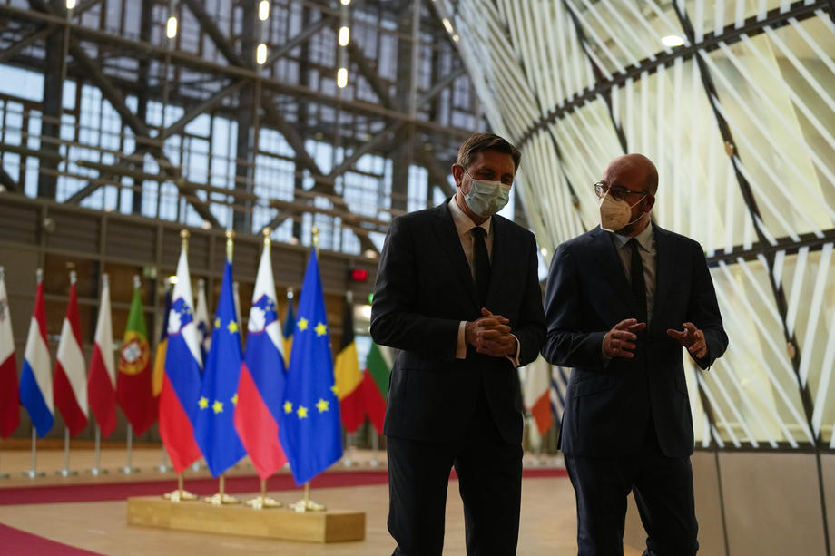 Slovenian President meets European Council President