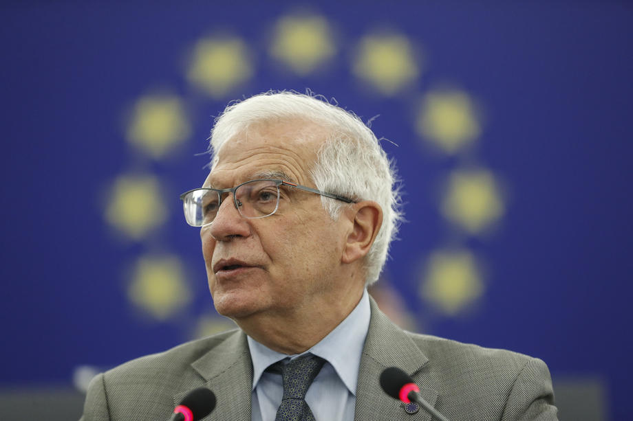 Borrell speech in Strasbourg