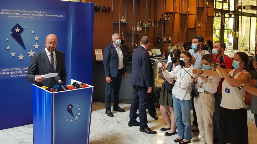 Charles Michel in Batumi