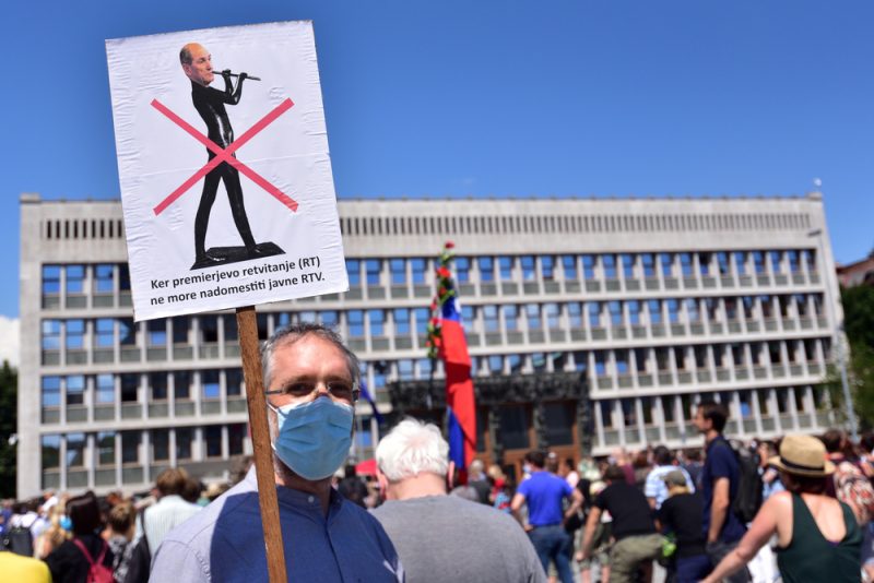 Sloweniens Regierung führt "systematischen" Kampf gegen unabhängige Presse