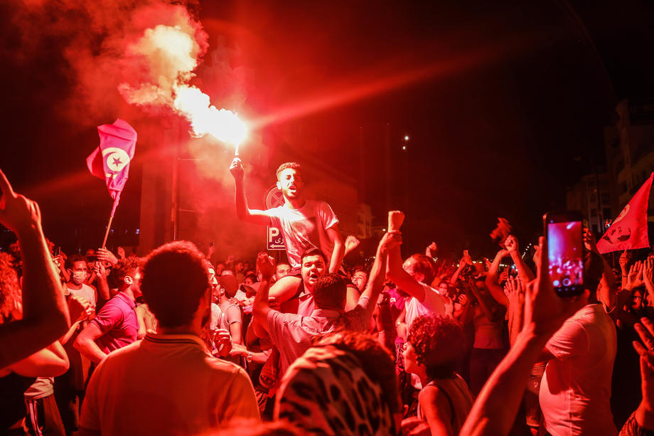 Protests in Tunis after President ousts PM